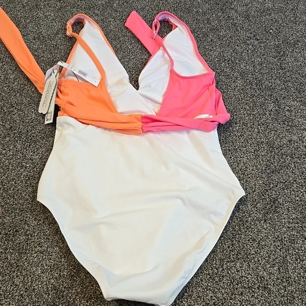NWT Sanctuary Women Colorful One-Piece Swimsuit Sz S
